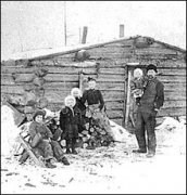 Traditional log buildings in North America